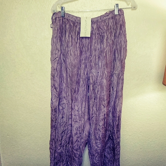 art effect Other - Art effect 100% silk lounge pants dusty pink plus